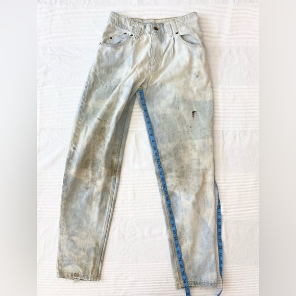 Vintage IKEDA Womens High Rise Straight Leg Jeans - Picture 7 of 16